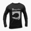 Wongraven Long Sleeve T-Shirt, Wongraven Fjelltronen Black Longsleeve Tee Shirt