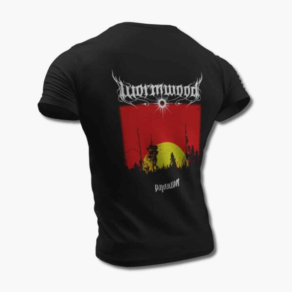 Wormwood T-Shirt, Wormwood Nattarvet Black Tee Shirt