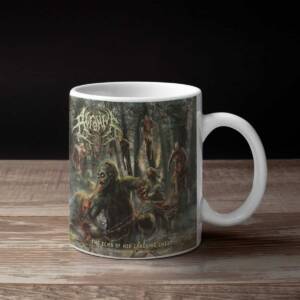 Acranius Band Coffee Mug, Acranius The Echo of Her Cracking Chest Mug