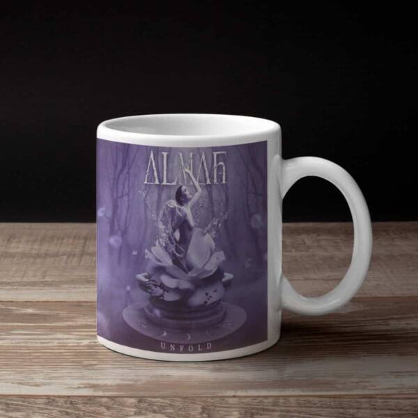 Almah Band Coffee Mug, Almah Unfold Mug