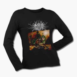 Artificial Brain Band Long Sleeve T-Shirt, Artificial Brain Infrared Horicon Black Longsleeve Tee Shirt