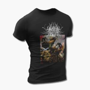 Artificial Brain Band T-Shirt, Artificial Brain Labyrinth Constellation Black Tee Shirt