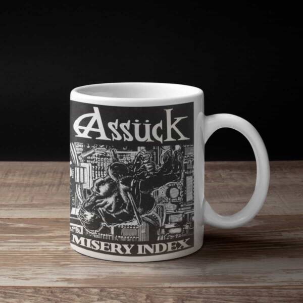 Assuck Band Coffee Mug, Assück Misery Index Mug