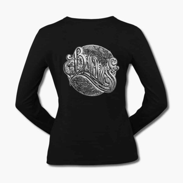 Baroness Band Long Sleeve T-Shirt, Baroness Logo Black Longsleeve Tee Shirt