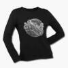 Baroness Band Long Sleeve T-Shirt, Baroness Logo Black Longsleeve Tee Shirt