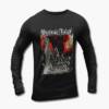 Bastard Priest Band Long Sleeve T-Shirt, Bastard Priest Under The Hammer of Destruction Black Longsleeve Tee Shirt