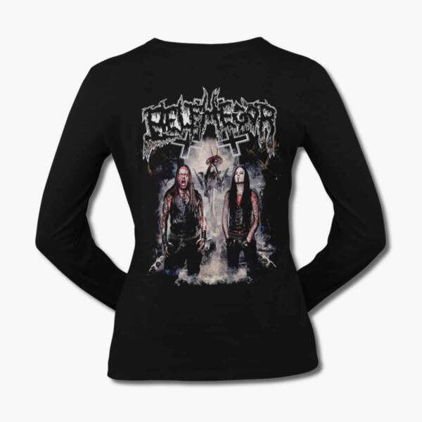 Belphegor Band Long Sleeve T-Shirt, Belphegor Artwork Black Longsleeve Tee Shirt
