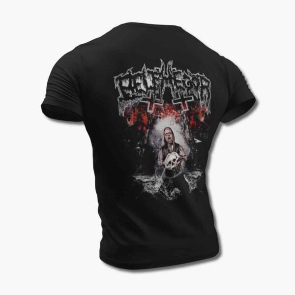 Belphegor Band T-Shirt, Belphegor Artwork Black Tee Shirt