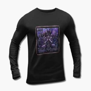 Blackrat Long Sleeve T-Shirt, Blackrat Hail to Hades Black Longsleeve Tee Shirt
