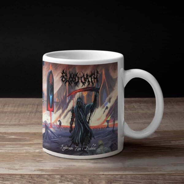 Blood Oath Band Coffee Mug, Blood Oath Infernum Rex Diabolus Mug