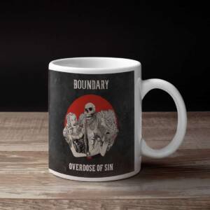 Boundary Band Coffee Mug, Boundary Overdose of Sin Mug