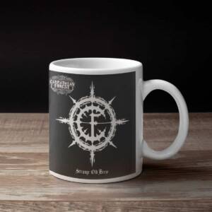 Carpathian Forest Band Coffee Mug, Carpathian Forest Logo Mug