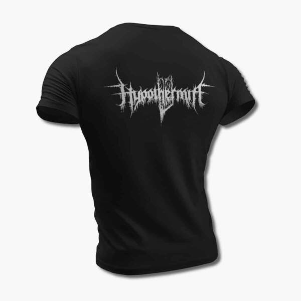 Hypothermia Band T-Shirt, Hypothermia Logo Black Tee Shirt
