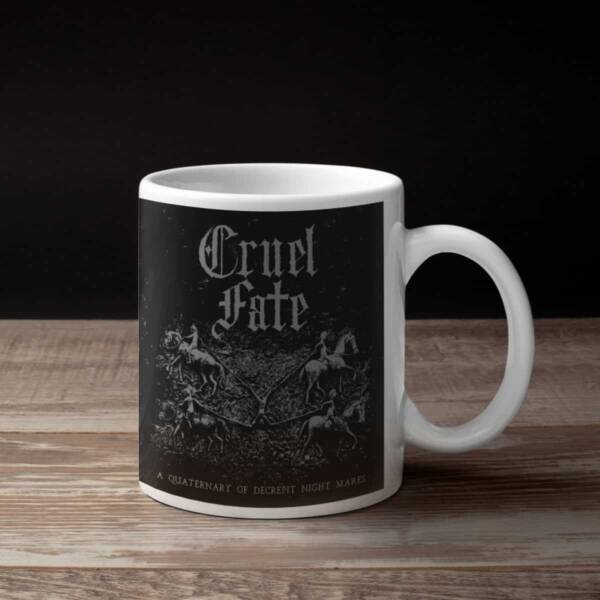 Cruel Fate Band Coffee Mug, Cruel Fate A Quaternary of Decrepit Night Mares Mug