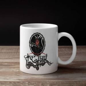 Cult of Fire Band Coffee Mug, Cult of Fire Logo Mug, Epic Black Metal, Czechia