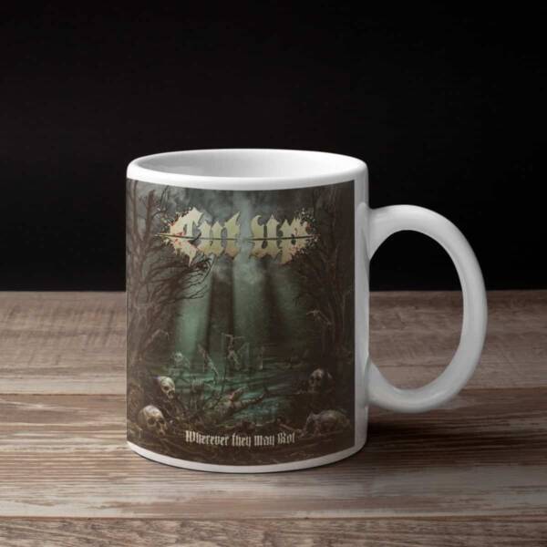 Cut Up Band Coffee Mug, Cut Up Wherever They May Rot Mug