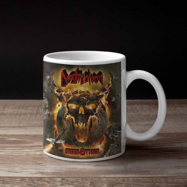 Destruction Band Coffee Mug, Destruction Under Attack Mug