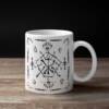 Gnaw Their Tongues Band Coffee Mug, Hymns for the Broken, Swollen and Silent Mug