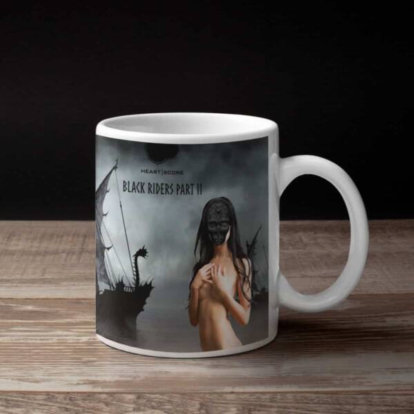 Heartscore Band Coffee Mug, Heartscore Black Riders Mug
