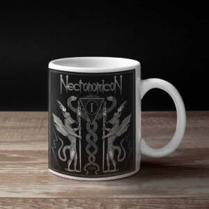Necronomicon Band Coffee Mug, Necronomicon Unus Mug