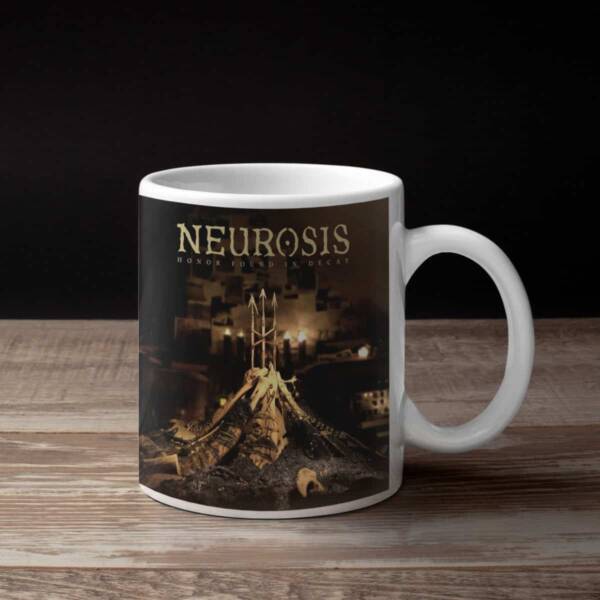 Neurosis Band Coffee Mug, Neurosis Honour Found In Decay Mug