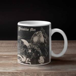 Primitive Man Band Coffee Mug, Primitive Man Caustic Mug