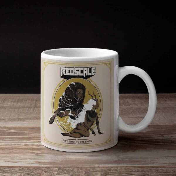 Redscale Band Coffee Mug, Redscale Feed Them To The Lions Mug