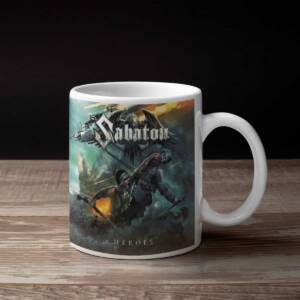 Sabaton Band Coffee Mug, Sabaton Heroes Mug
