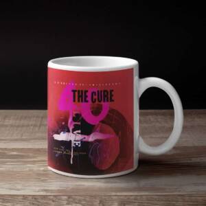 The Cure Band Coffee Mug, The Cure 40 Live Mug