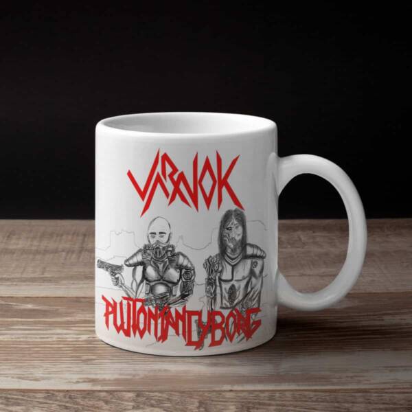 Varnok Band Coffee Mug, Varnok Plutonian Cyborg Mug