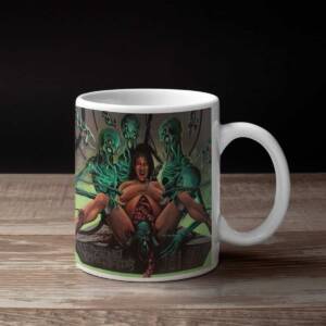 Xenopredator Band Coffee Mug, Xenopredator Research & Development Mug