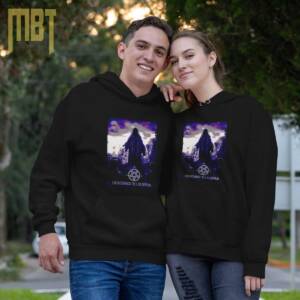 Destined to Suffer Band Hoodie, Destined to Suffer Artwork Black Hooded Sweatshirt, Black Metal Merchandise