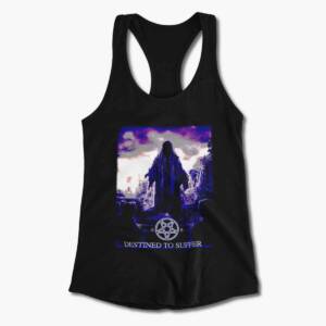 Destined to Suffer Band Tank Top, Destined to Suffer Artwork Black Tank Top Shirt, Black Metal Merchandise