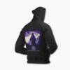 Destined to Suffer Band Zip Up Hoodie, Destined to Suffer Artwork Black Zipper Hooded Sweatshirt, Black Metal Merchandise