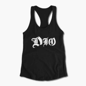 Dio Band Tank Top, Dio Logo Black Tank Top
