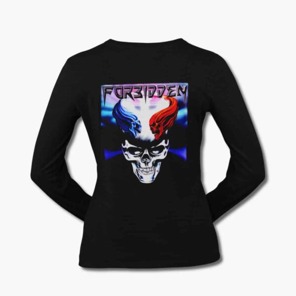 Forbidden Band Long Sleeve T-Shirt, Forbidden Omega Wave Black Longsleeve Tee Shirt, Thrash Metal Merchandise