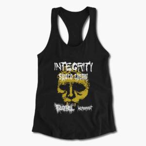 Integrity & Sworn Enemy Band Tank Top, Integrity & Sworn Enemy Concert Black Tank Top Shirt, Metalcore Merchandise