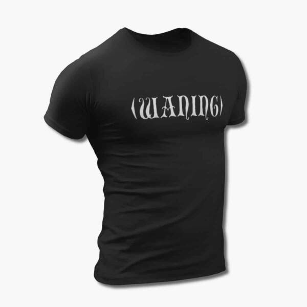 Waning Band T-Shirt, (waning) Band Logo Black Tee Shirt, Doom Metal Merchandise