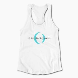 A Perfect Circle Tank Top, A Perfect Circle Logo White Tank Top Shirt