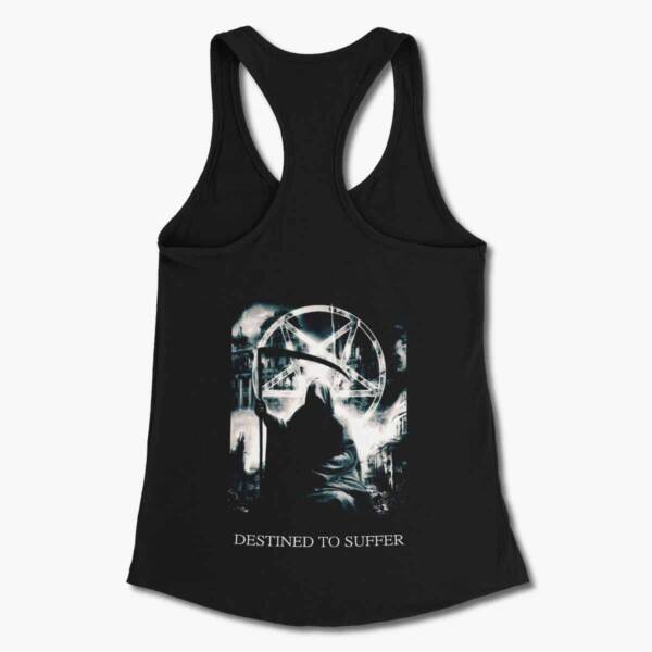 Destined to Suffer Band Tank Top, Destined to Suffer Artwork Black Tank Top Shirt