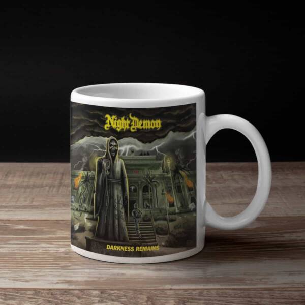 Night Demon Coffee Mug, Night Demon Darkness Remains Mug