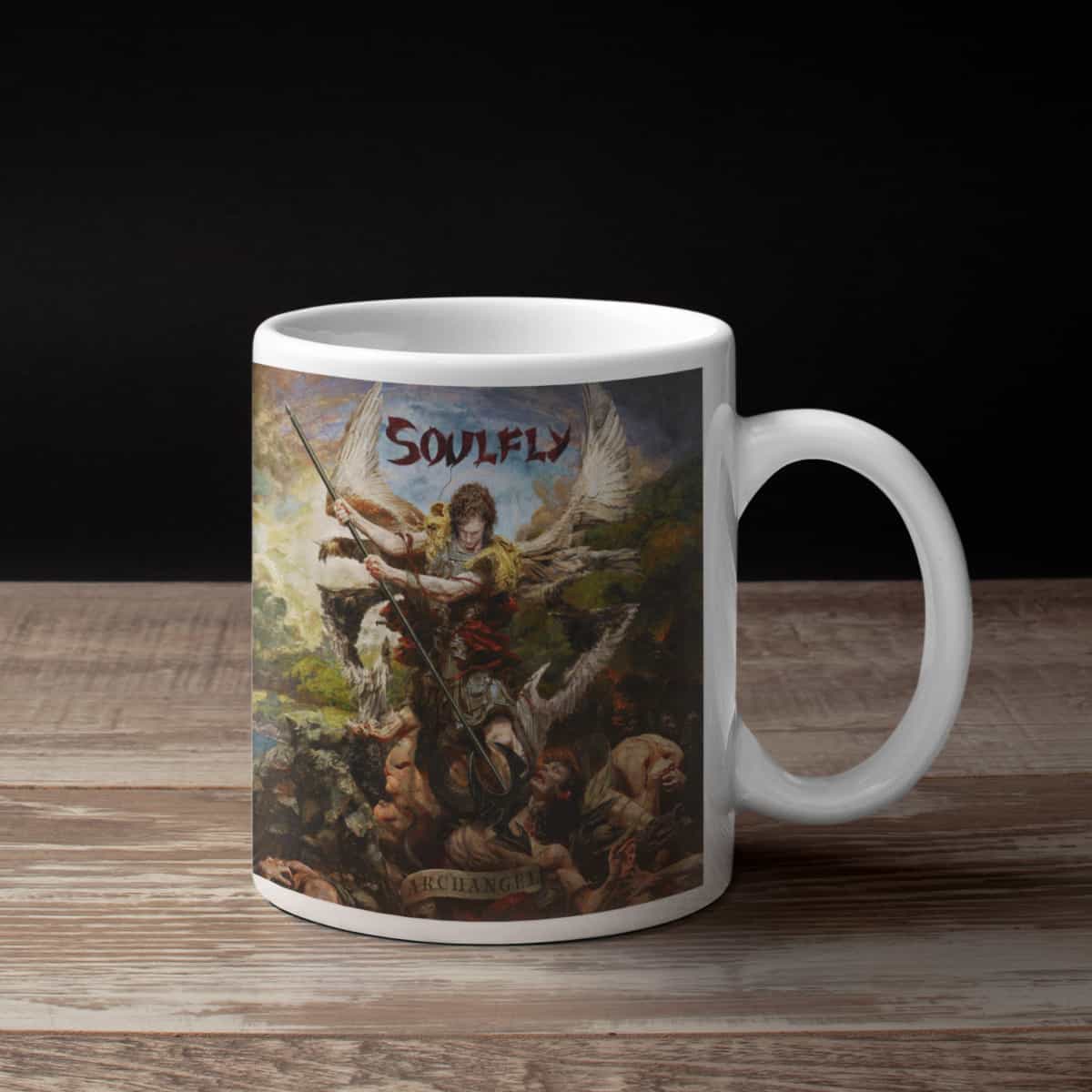 Soulfly Coffee Mug, Soulfly Archangel Mug