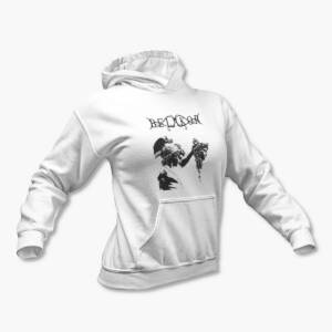 Belakor Hoodie, Be'lakor Stones Reach White Hoodie, Melodic Death Metal Merchandise, Front