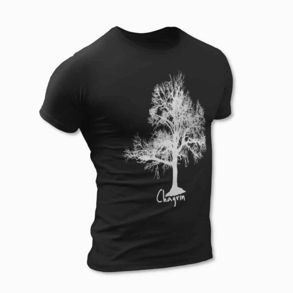 Chagrin Band Black T-Shirt, Black Metal Merchandise - Image 2