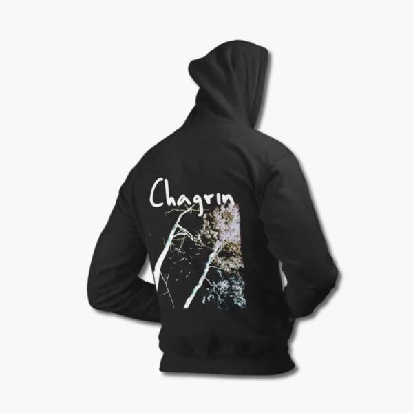 Chagrin Cold Emptiness Black Hoodie, Black Metal Merchandise - Image 2