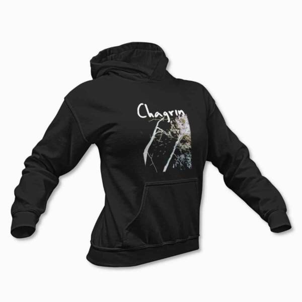 Chagrin Cold Emptiness Black Hoodie, Black Metal Merchandise
