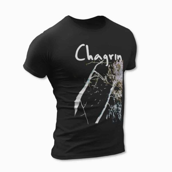 Chagrin Cold Emptiness Black T-Shirt, Black Metal Merchandise