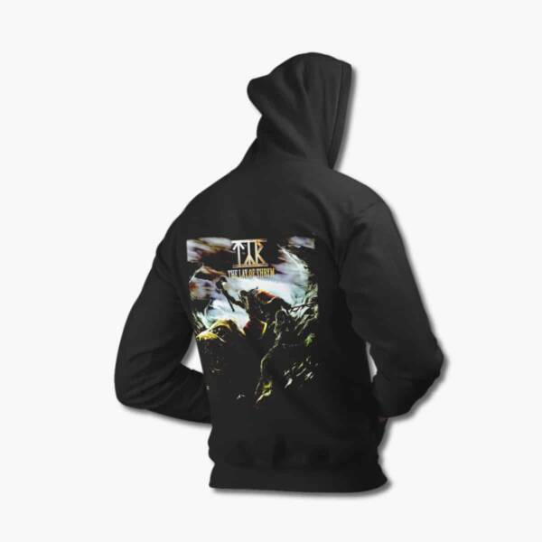 Tyr Hoodie, Týr The Lay of Thrym Black Hoodie, Folk Metal Merchandise - Image 2