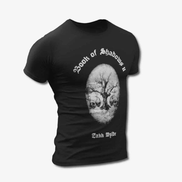 Zakk Wylde T-Shirt, Zakk Wylde Book of Shadows II Black Tee Shirt, Southern Rock Merchandise
