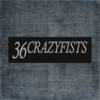 36 Crazyfists Back Patch, 36 Crazyfists Logo Big Back Patch
